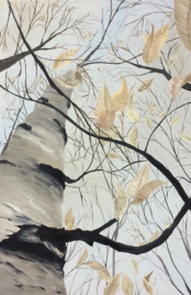 Looking Up  Oil  24x40