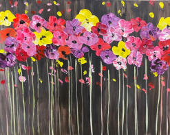 Textured Florals