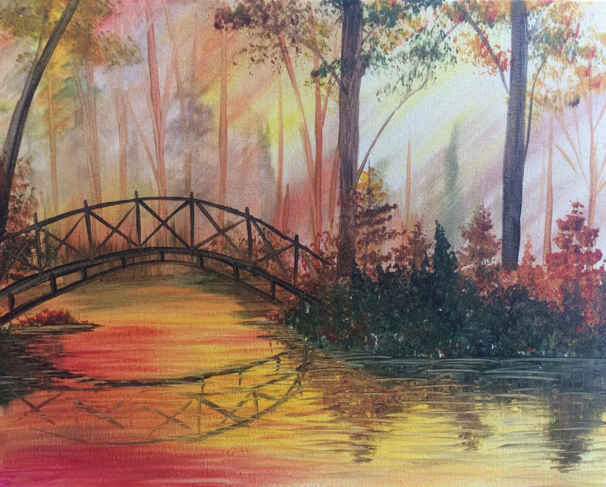 Autumn Bridge by Sarah Shaw