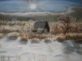 The House that Jack Built   Soft Pastel  30"x40"  Commissioned Piece  SOLD